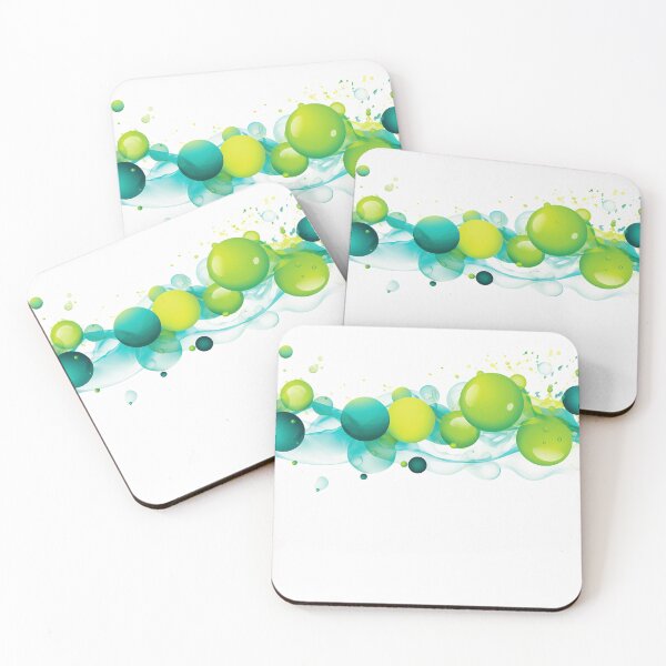 Item preview, Green abstract pattern design designed and sold by anytka.