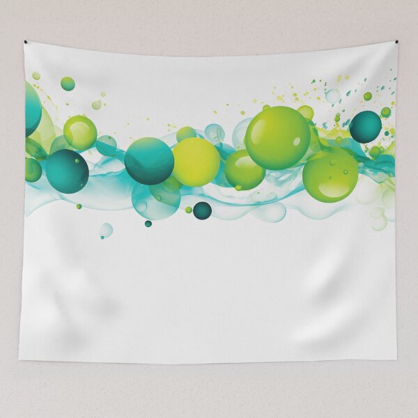 Item preview, Green abstract pattern design designed and sold by anytka.