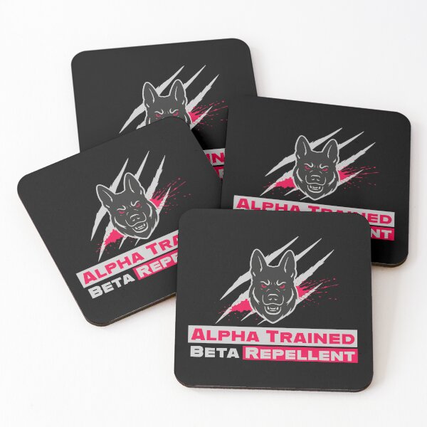Item preview, Alpha Trained – Beta Repellent K9 Design designed and sold by BoneShakerLab.