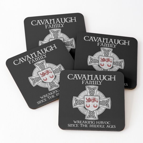 Item preview, Cavanaugh Family Crest – Medieval Heritage Emblem for Ancestry Lovers & Vintage Style Fans designed and sold by 9X FR.