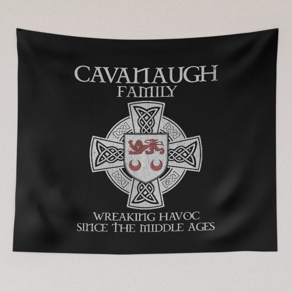 Item preview, Cavanaugh Family Crest – Medieval Heritage Emblem for Ancestry Lovers & Vintage Style Fans designed and sold by 9X FR.