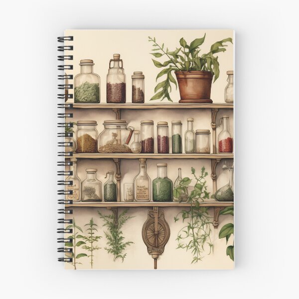 Item preview, Herb collection displayed on shelves designed and sold by anytka.