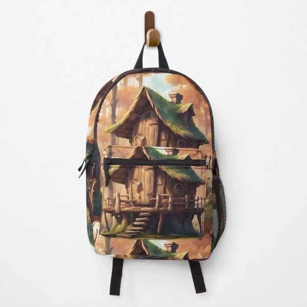 Item preview, Cozy Fairy Tale Treehouse Art designed and sold by Diclebaybas.