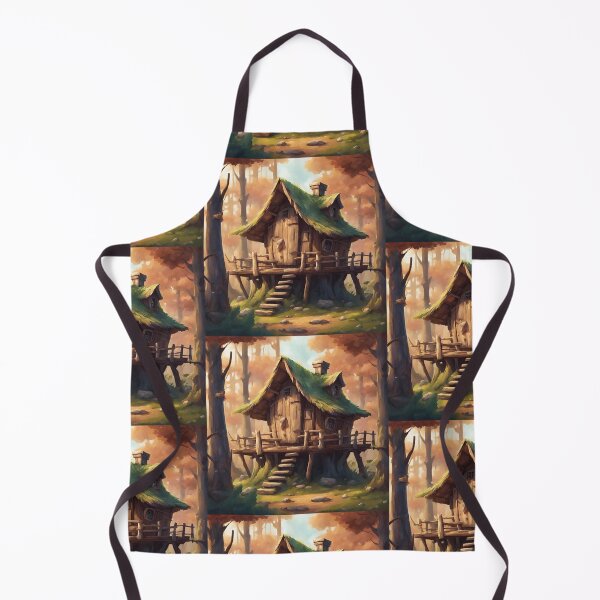 Item preview, Cozy Fairy Tale Treehouse Art designed and sold by Diclebaybas.