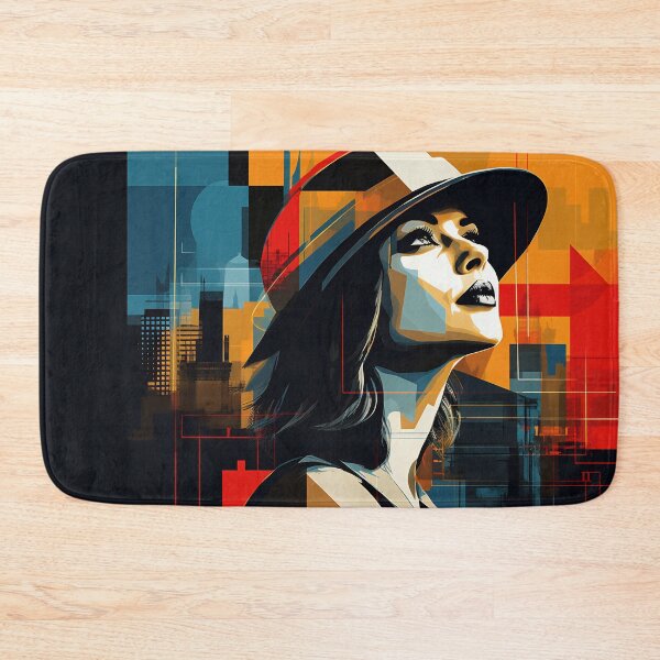 Item preview, Urban portrait of a stylish woman designed and sold by anytka.