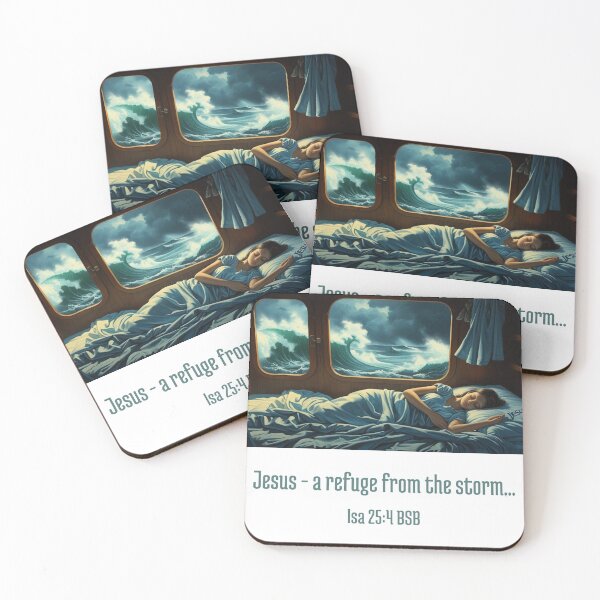 Item preview, A refuge from the storm 4 designed and sold by His-Majes-Tees.