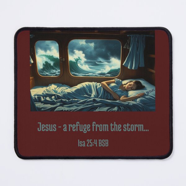 Item preview, A refuge from the storm 4 designed and sold by His-Majes-Tees.