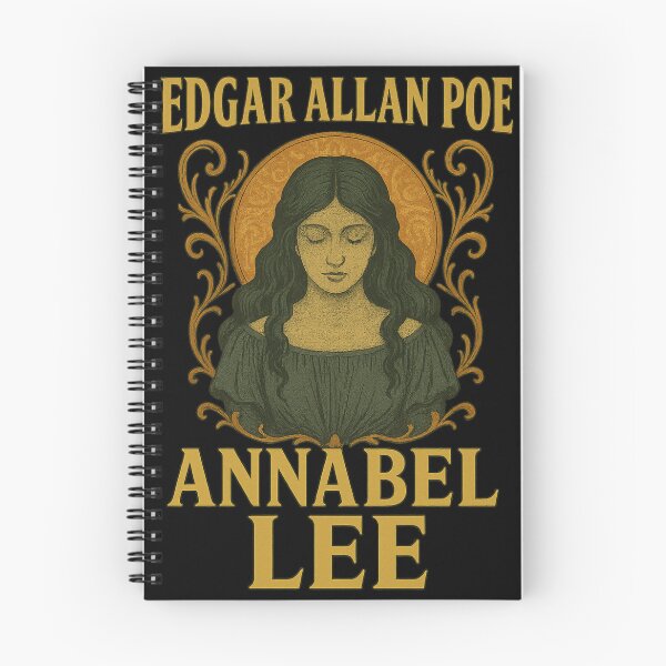 Item preview, Annabel Lee - Edgar Allan Poe Romantic and Gothic Illustration designed and sold by DandoLaTalla.