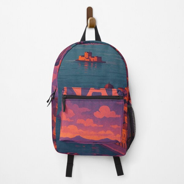 Item preview, Nafplio Coastline and Acronauplia at Dusk, Greece designed and sold by Places On Earth.