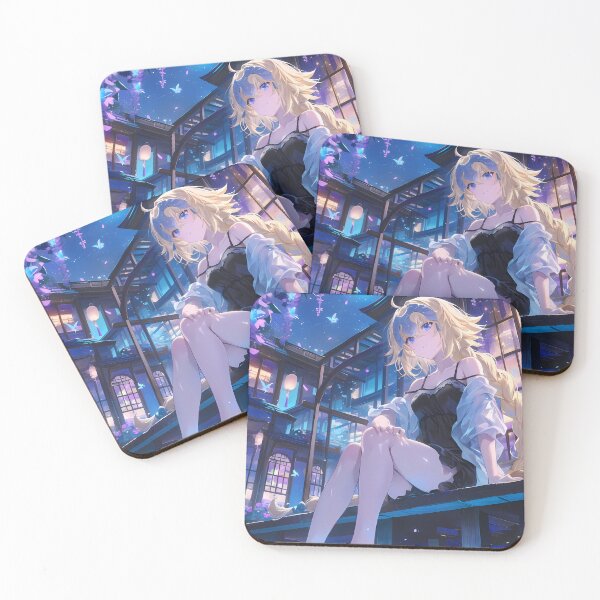 Item preview, dArc Jeanne d’Arc Fate Grand Order Game Boardwalk Moonlight Wisteria designed and sold by earlobejerk.