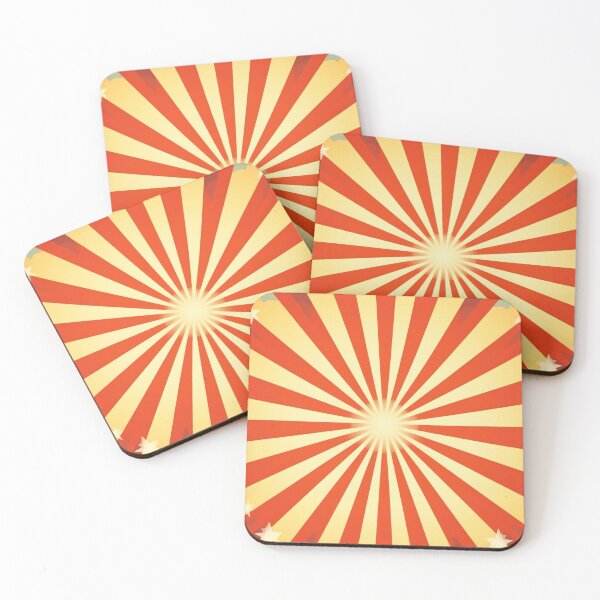 Item preview, Vibrant radial pattern with stars designed and sold by anytka.