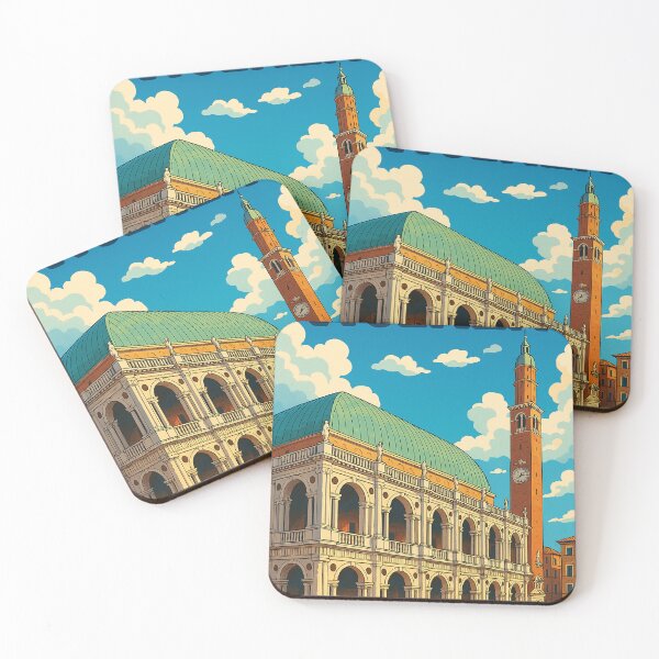 Item preview, Vicenza Basilica Palladiana and Torre Bissara, Italy designed and sold by Places On Earth.