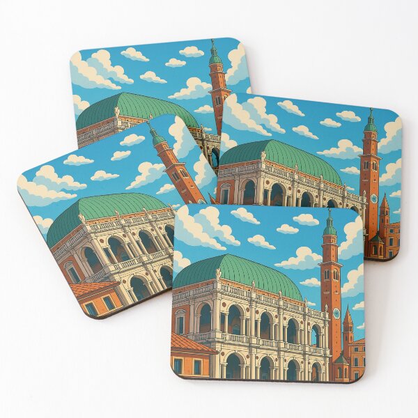 Item preview, Rooftop View of Basilica Palladiana, Vicenza designed and sold by Places On Earth.