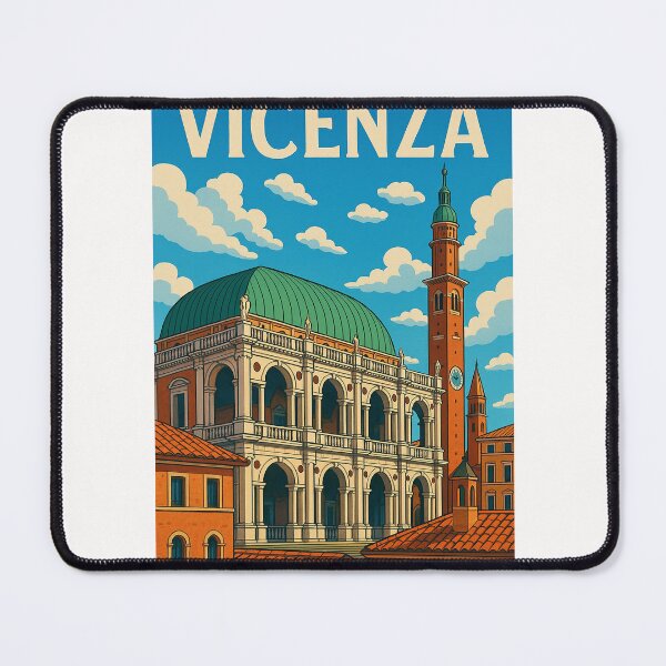 Item preview, Rooftop View of Basilica Palladiana, Vicenza designed and sold by Places On Earth.