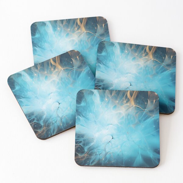 Item preview, Vivid blue and gold hues designed and sold by anytka.