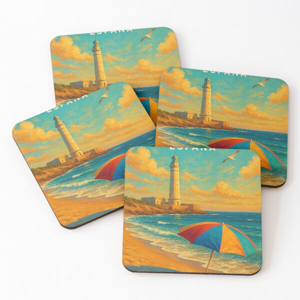 Item preview, Trafalgar Lighthouse on Costa de la Luz, Spain designed and sold by Places On Earth.