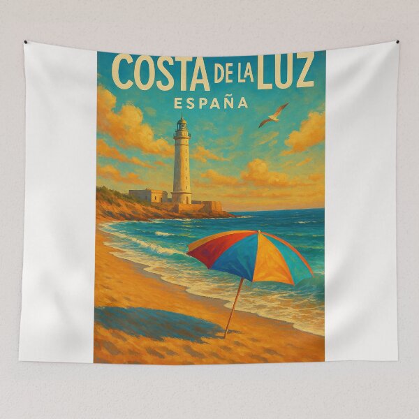 Item preview, Trafalgar Lighthouse on Costa de la Luz, Spain designed and sold by Places On Earth.