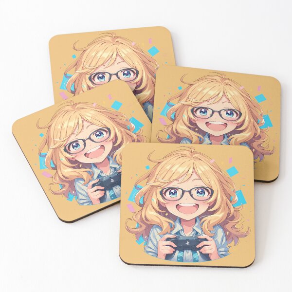 Item preview, Copy of Shefi Princess Connect Game Chibi Gamer Blue Hair designed and sold by earlobejerk.