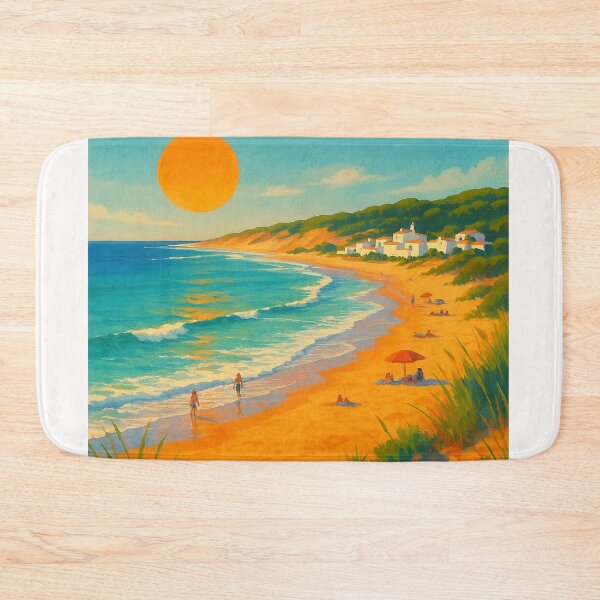 Item preview, Sunset Over Costa de la Luz Beach, Spain designed and sold by Places On Earth.