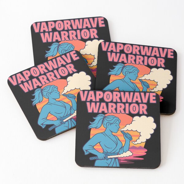 Item preview, Vaporwave Warrior – Femme Edition designed and sold by House of Taste Vape Designs.