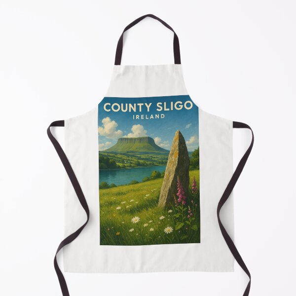 Item preview, Benbulbin and Ancient Stone in County Sligo, Ireland designed and sold by Places On Earth.
