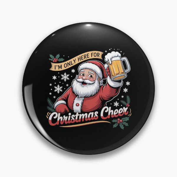 Item preview, Christmas Xmas Funny Santa Drinking Beer designed and sold by tearbytea.