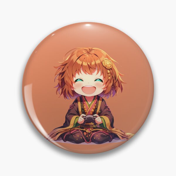 Item preview, Copy of Shefi Princess Connect Game Chibi Gamer Blue Hair designed and sold by earlobejerk.