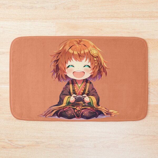 Item preview, Copy of Shefi Princess Connect Game Chibi Gamer Blue Hair designed and sold by earlobejerk.