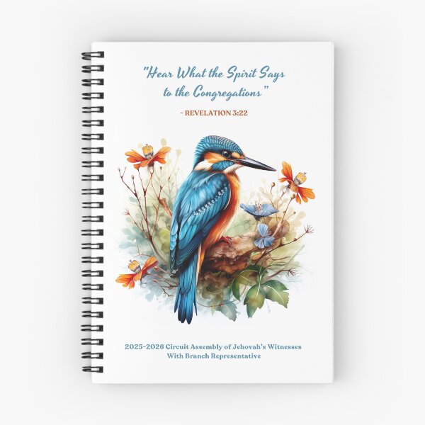 Item preview, “Hear What the Spirit Says to the Congregations” 2025–2026 Circuit Assembly of Jehovah’s Witnesses designed and sold by Kishaprints.