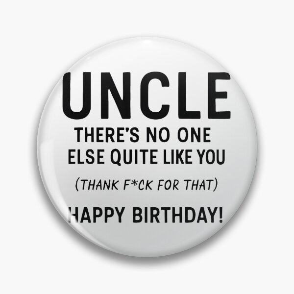 Item preview, Uncle Birthday  designed and sold by HowToCanadian.