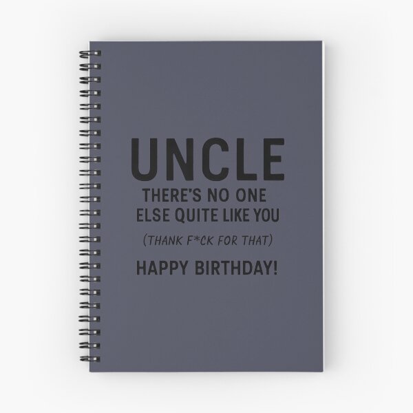 Item preview, Uncle Birthday  designed and sold by HowToCanadian.