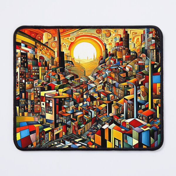 Item preview, Conurbation at sunset 4 designed and sold by George Hutton Hunter.
