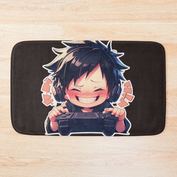 Item preview, Izaya Orihara Durarara Anime Chibi Gaming Joyful Headphones designed and sold by earlobejerk.