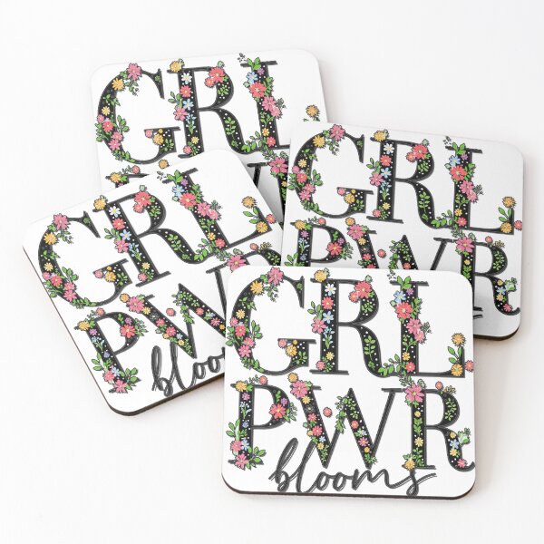 Item preview, Floral GRL PWR, Blooms, Girl Power Blooms designed and sold by Huskyyy Designs.