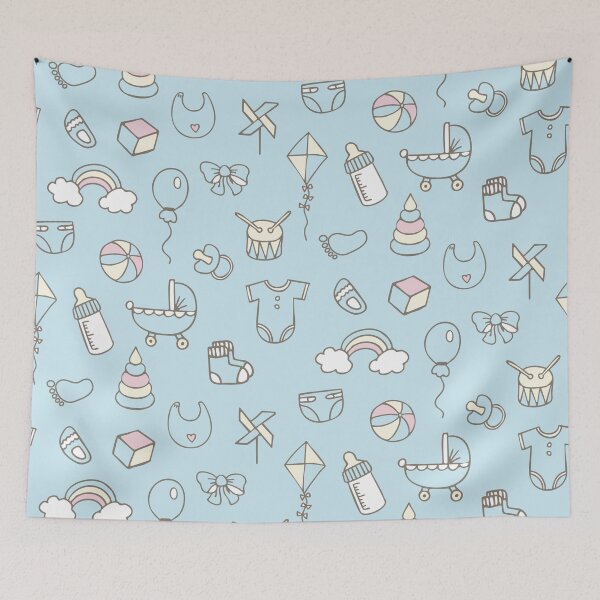 Item preview, It`s a Boy! Blue stickers for Baby Shower, Gender Party designed and sold by NataliaVVV.