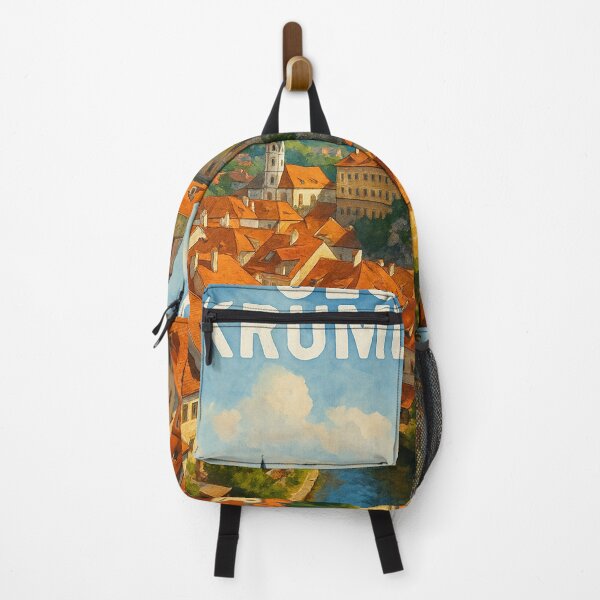 Item preview, Český Krumlov Tower Above Vltava River, Czech Republic designed and sold by Aryabek.