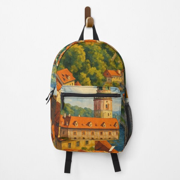 Item preview, Český Krumlov Castle and St. Vitus Church, Czech Republic designed and sold by Aryabek.