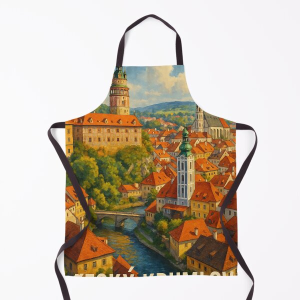 Item preview,  Český Krumlov Castle and St. Vitus Church, Czech Republic designed and sold by Aryabek.