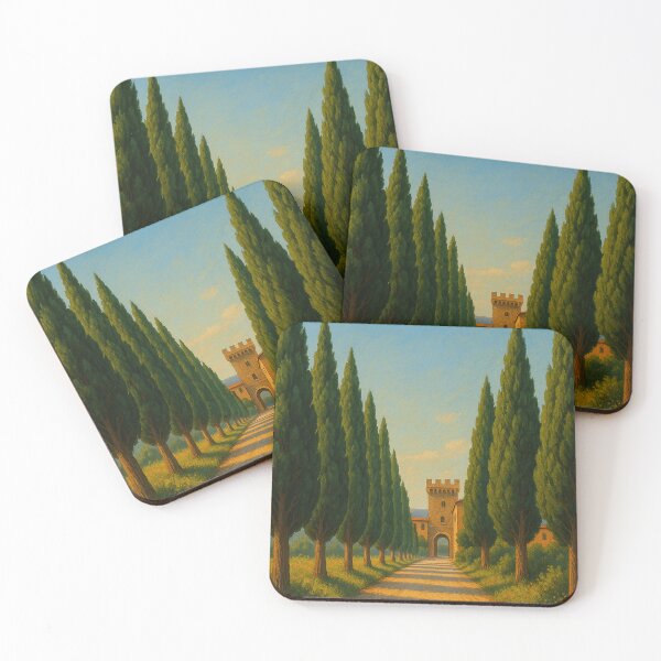 Item preview, Sunset Cypress Lane to Bolgheri, Tuscany designed and sold by Aryabek.