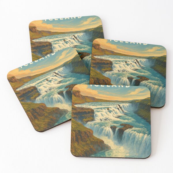 Item preview, Gullfoss Waterfall in Golden Circle, Iceland designed and sold by Aryabek.