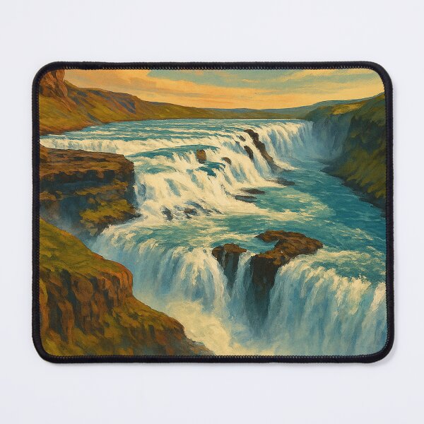 Item preview, Gullfoss Waterfall in Golden Circle, Iceland designed and sold by Aryabek.