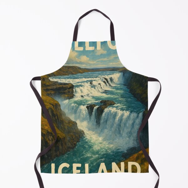 Item preview, Gullfoss Falls and Hvítá Canyon, Iceland designed and sold by Aryabek.