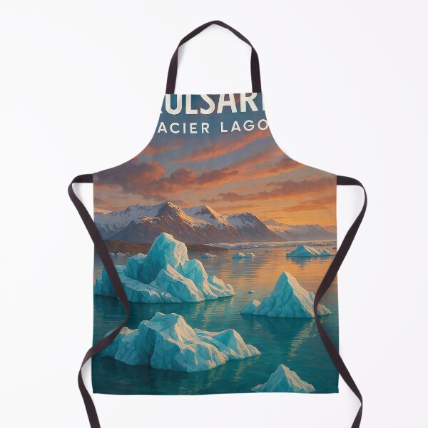 Item preview, Jökulsárlón Glacier Lagoon at Sunset, Iceland designed and sold by Aryabek.