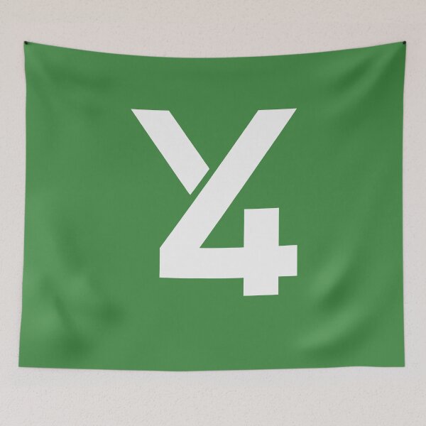 Item preview, Y4 Bold Monogram in Green Field designed and sold by EdvvinStudios.