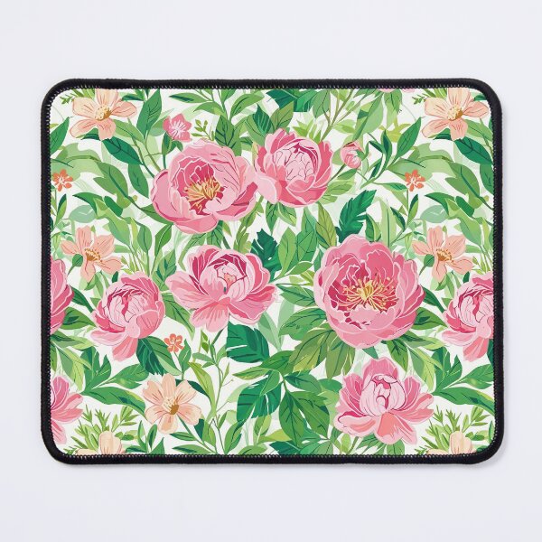 Item preview, Pink and Green Flowers designed and sold by CoolPixels.