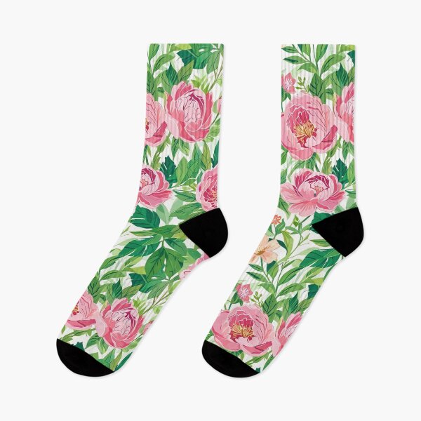 Item preview, Pink and Green Flowers designed and sold by CoolPixels.