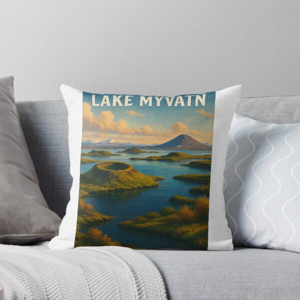 Item preview, Lake Mývatn and Crater Ring Landscape, Iceland designed and sold by Aryabek.