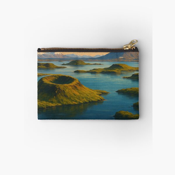 Item preview, Lake Mývatn and Crater Ring Landscape, Iceland designed and sold by Aryabek.