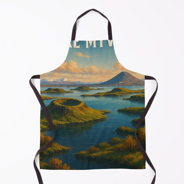 Item preview, Lake Mývatn and Crater Ring Landscape, Iceland designed and sold by Aryabek.