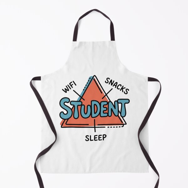 Item preview, Funny Student Triangle Wifi Sleep Snacks Shirt designed and sold by MonkiFlipp.